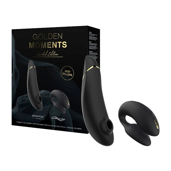 Лимитированный набор «Golden Moments» Womanizer Premium 2 & We-Vibe Chorus