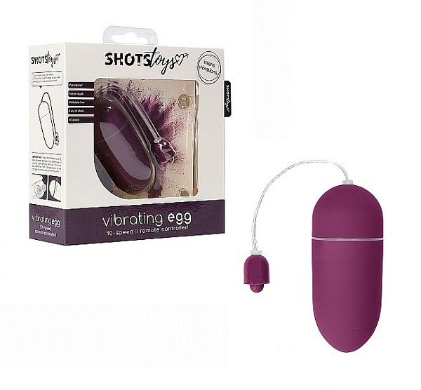 Виброяйцо «Vibrating Egg», фиолетовое