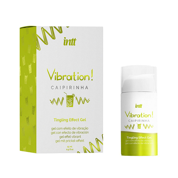 Интимный гель с эффектом вибрации «Vibration! Caipirinha», 15 мл