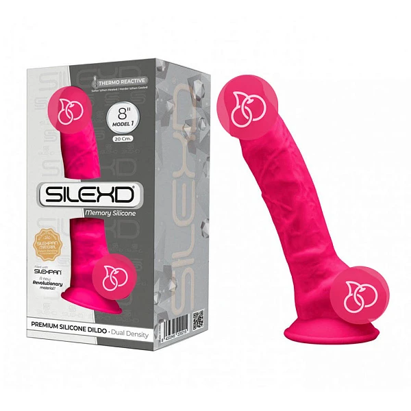 Фаллоимитатор на присоске «SileXD Pink Model 1 (8)»