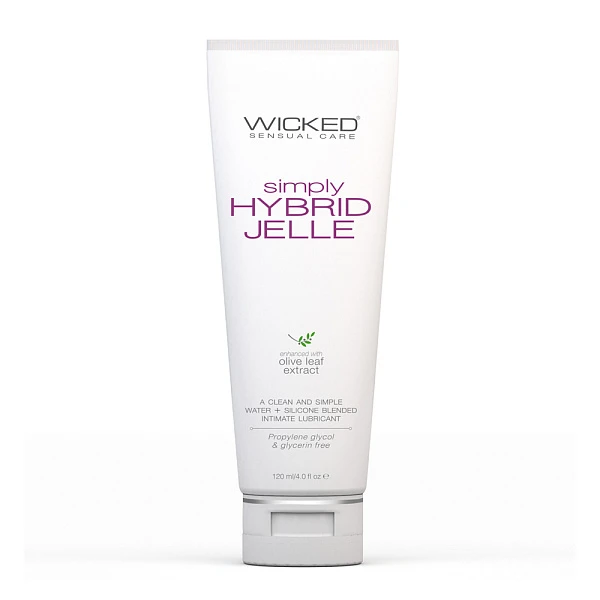 Густой лубрикант «Simply Hybrid Jelle» на водно-силиконовой основе, 120 мл