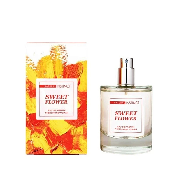 Парфюмерная вода для женщин с феромонами «Sweet Flower», 50 мл