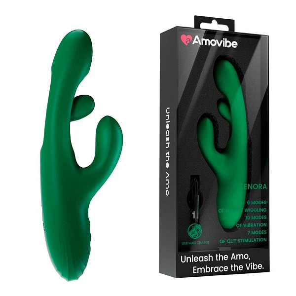 Инновационный вибратор кролик «Zenora»