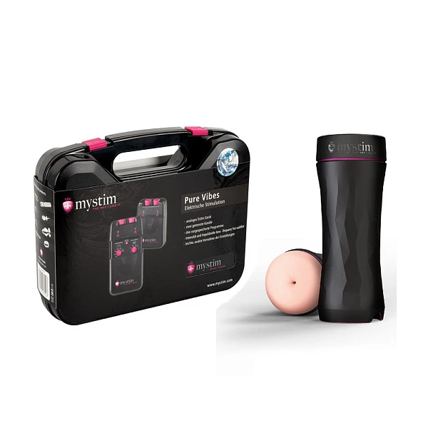 Набор из мастурбатора «Opus E Anus» и источника импульсов «Pure Vibes»