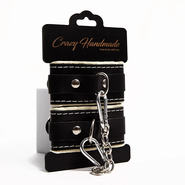 Оковы с мягкой белой подкладкой «Crazy HandMade»