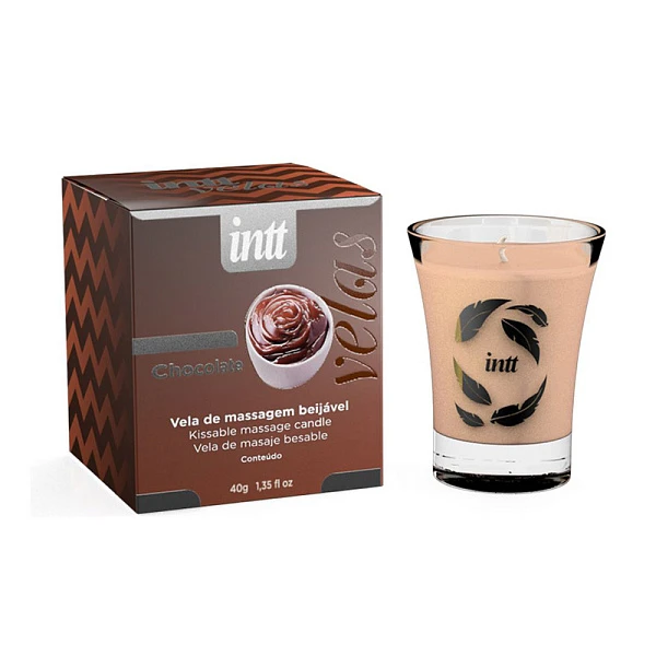 Массажная свеча «Intt Velas» со вкусом шоколада