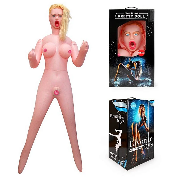 Секс-кукла «Валерия» с вибрацией, 155 см