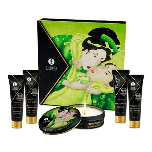 Набор SHUNGA «Секреты Гейши - Экзотический зелёный чай» ORGANICA