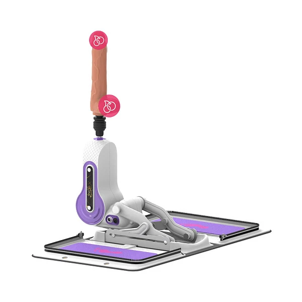 Секс-машина в сумке под крокодила, белая