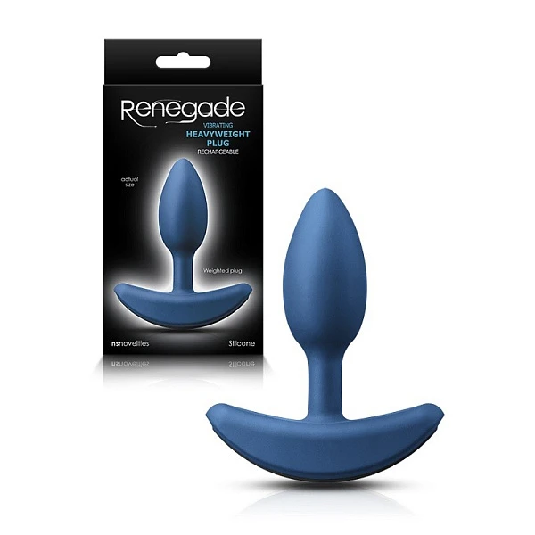 Утяжеленная анальная вибропробка «Renegade Heavyweight Plug Small»