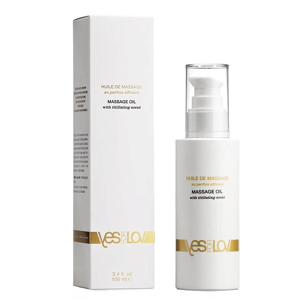 Массажное масло «YESforLOV» с возбуждающим ароматом, 100 мл