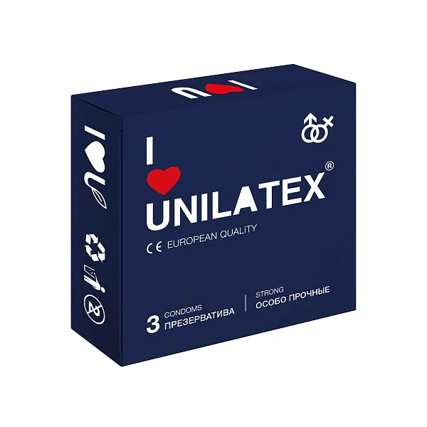 Презервативы UNILATEX Extra Strong 3 шт.