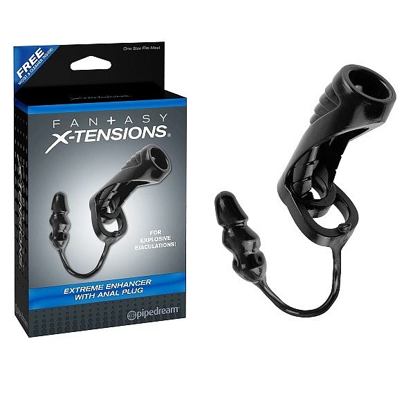Насадка с анальным стимулятором «Fantasy X-tensions Extreme Enhancer»