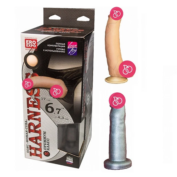 Трусики «Woman-Cuba» с двумя насадками