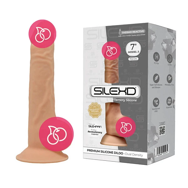 Фаллоимитатор «SileXD Model 3 (7)» на присоске