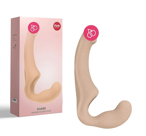 Безремневой стимулятор «SHARE», бежевый