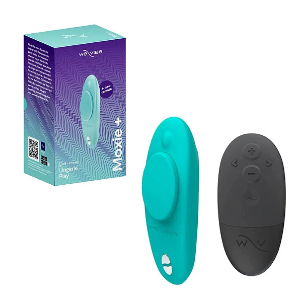 Вибростимулятор в трусики «We-Vibe Moxie+», мятный