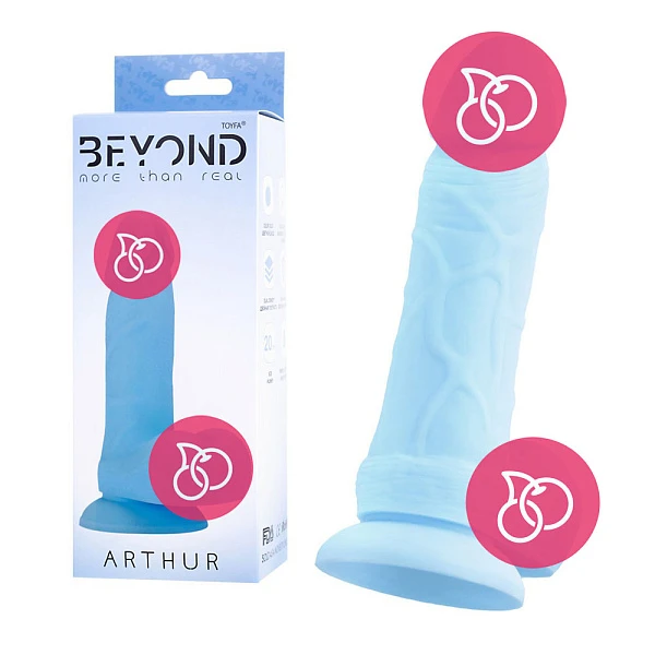 Цветной реалистичный фаллоимитатор «Beyond Arthur»