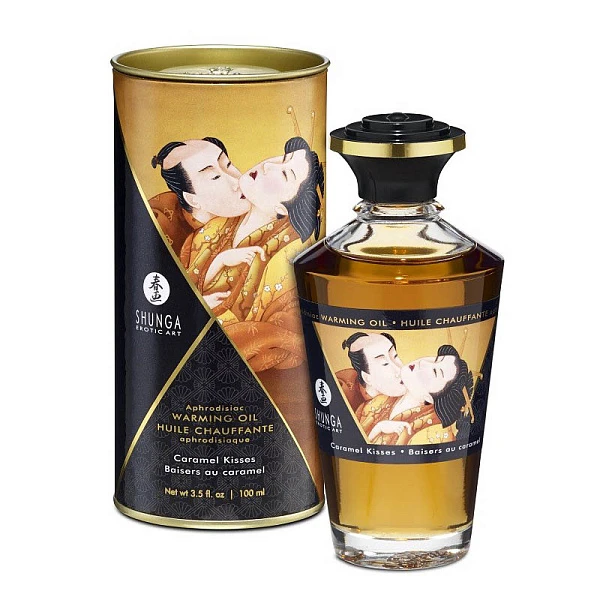 Съедобное массажное масло «Caramel Kisses», 100 мл