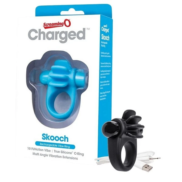 Перезаряжаемое виброкольцо «Screaming O Charged Skooch»