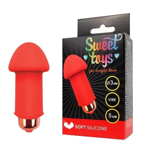 Миниатюрный вибромассажер «Sweet Toys L50»