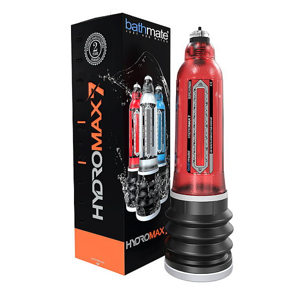 Вакуумная гидропомпа «Bathmate HydroMax 7», красная