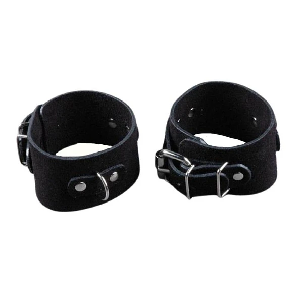 Наручники велюровые неподшитые «Beastly», черные