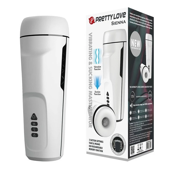 Автоматический мастурбатор «Sienna» с эффектом всасывания