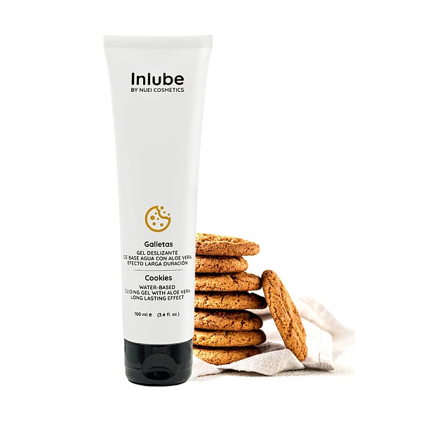 Лубрикант на водной основе «Inlube Cookies» со вкусом печенья, 100 мл