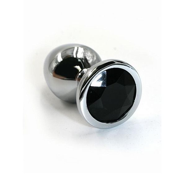 Анальная пробка со стразом «Small Black»