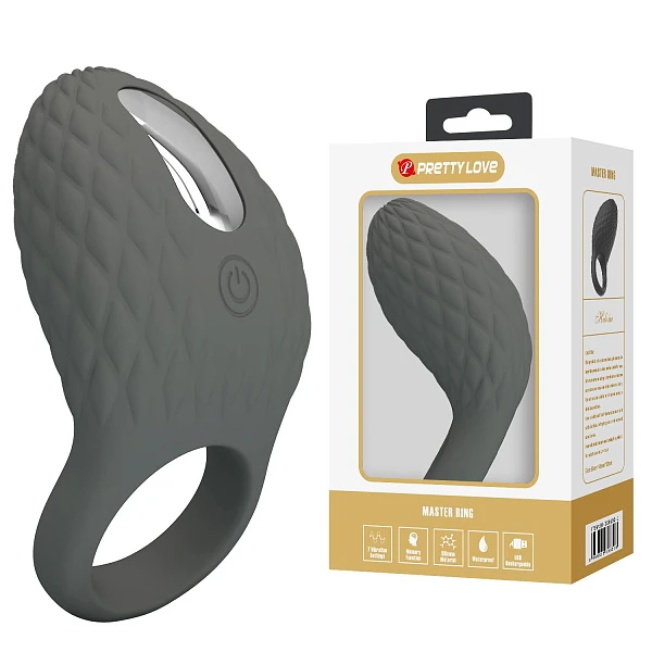 Эрекционное кольцо «Heloise» с вибрацией