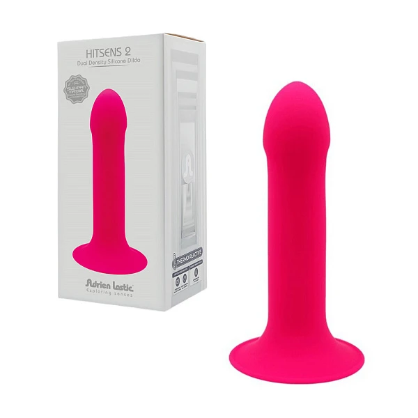 Термоактивный фаллоимитатор «Hitsens 2», розовый