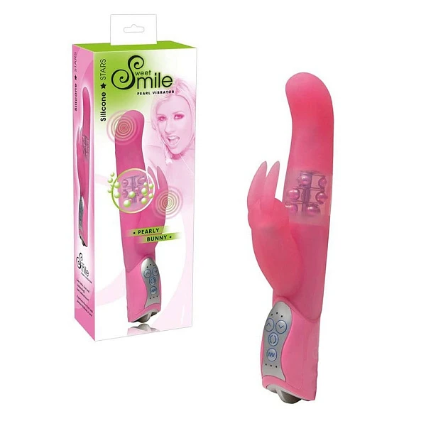 Вибратор хай-тек «Pearl Bunny Vibrator»