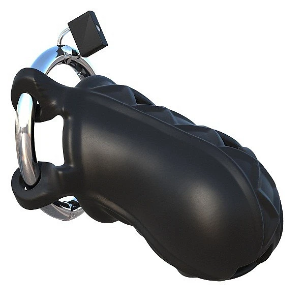 Замок верности Extreme Silicone Cock Blocker черный