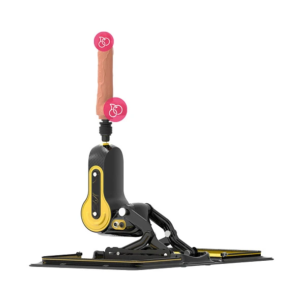 Секс-машина в сумке под крокодила, черная