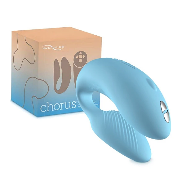 Вибростимулятор для пар «We-Vibe Chorus», голубой