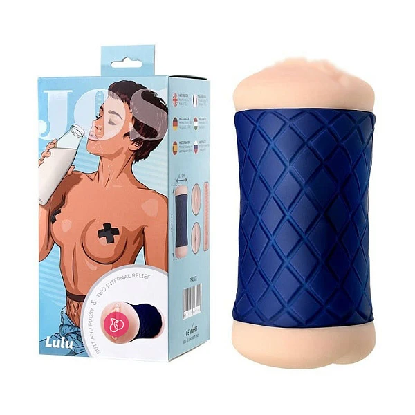 Двухсторонний мастурбатор вагина-анус «Jos Lulu»