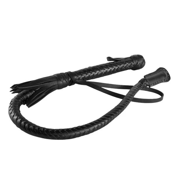 Однохвостая плеть «Кубанская нагайка», черная