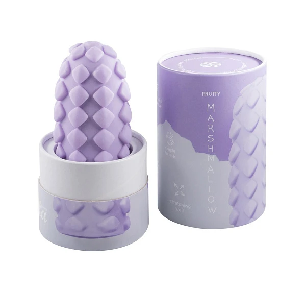 Двусторонний мастурбатор «Marshmallow Maxi Fruity Purple»