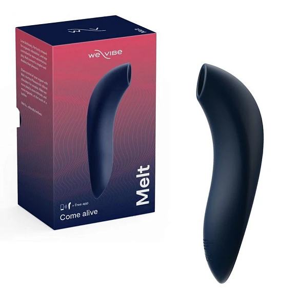 Вакуумный стимулятор для пар «We-Vibe Melt», синий
