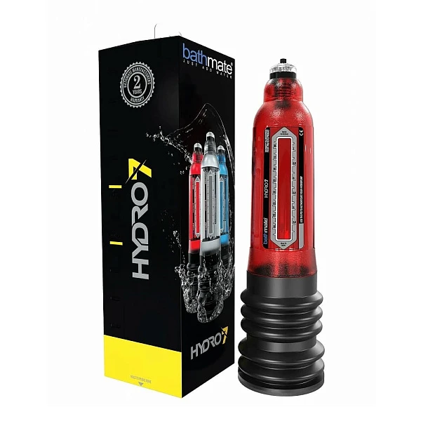Вакуумая гидропомпа «Bathmate Hydro 7», красная