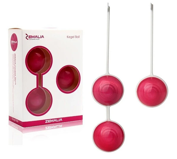 Вагинальные шарики «Z Beads-Ruby» в силиконовых корпусах