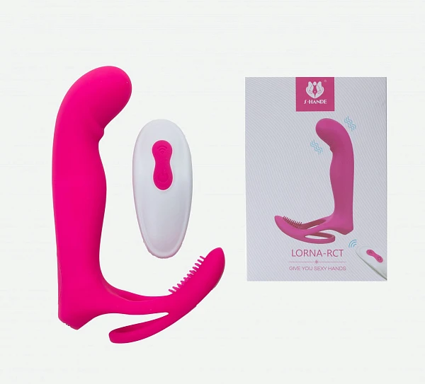 Насадка для двойного проникновения с вибрацией «Lorna»