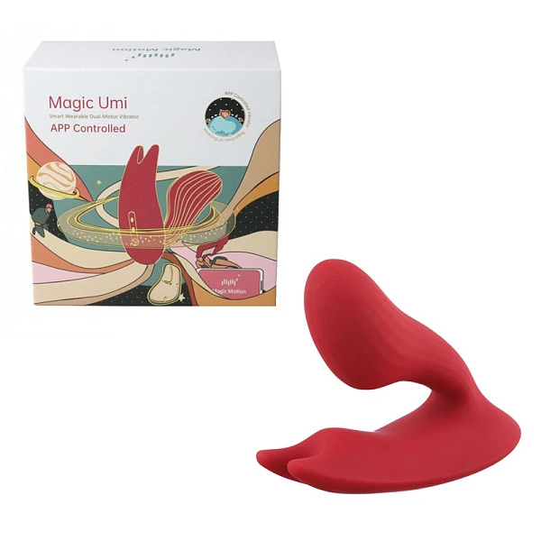 Вибростимулятор «Magic Umi» с управлением через приложение