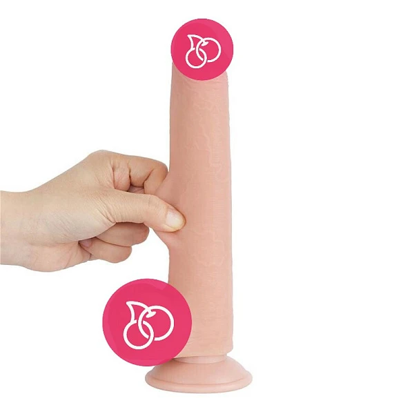 Фаллоимитатор на съемной присоске «Sling-skin Dong 9.0"» с подвижной кожей