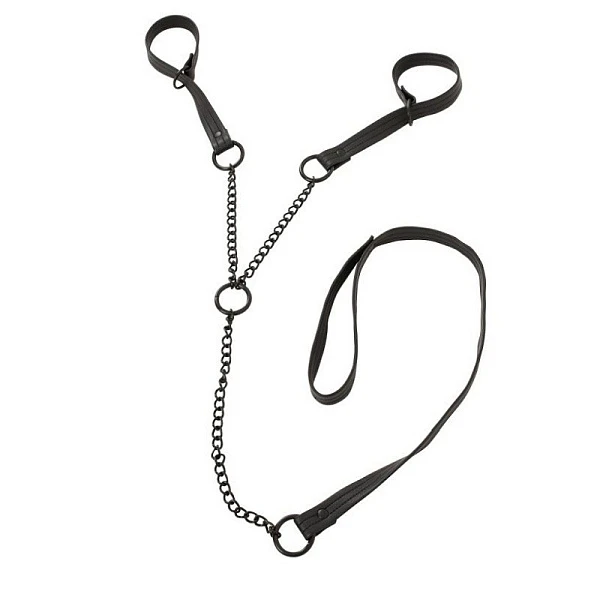 Наручники с поводком «Bad Kitty Handcuffs Leash»