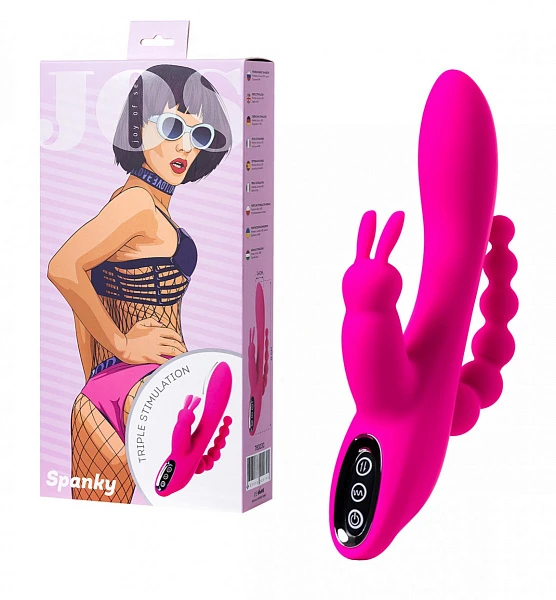 Тройной вибростимулятор «JOS SPANKY»