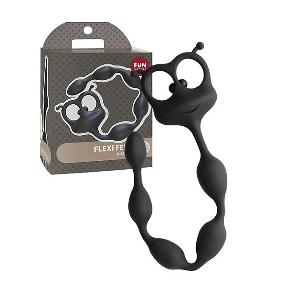 Анальная цепочка «Flexi Felix», черный