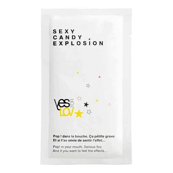 Взрывная карамель «YESforLOV» для оральных ласк, 7 гр
