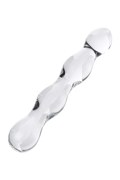 Двусторонний фаллоимитатор из стекла «Sexus Glass»